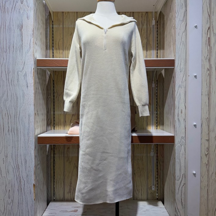 이즈멜본 니트집업롱원피스아이보리 SUOK24N30NC충장점