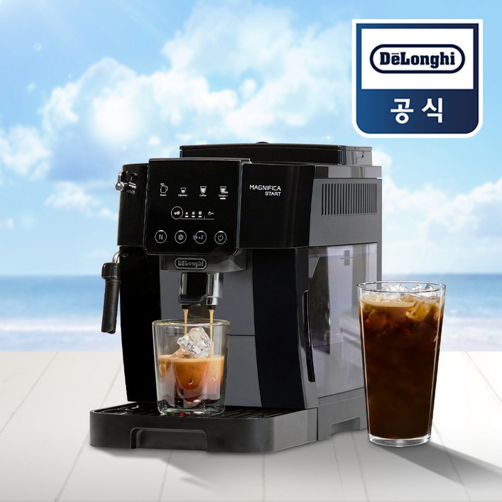 포토리뷰이벤트드롱기 전자동 커피머신 도피오 가정용 에스프레소머신