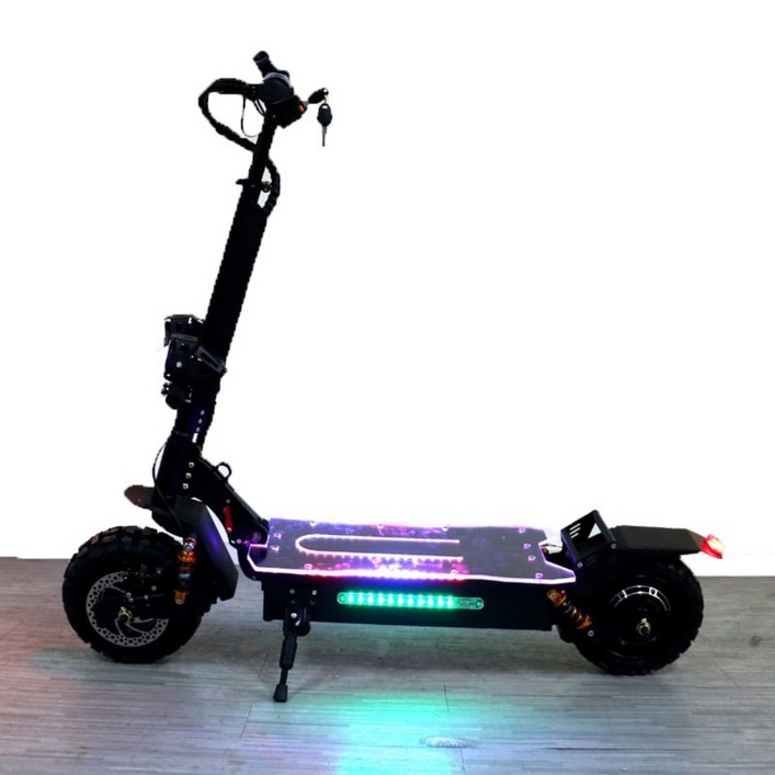 기함급 전동킥보드 6000W 배달용 접이식 듀얼 대리