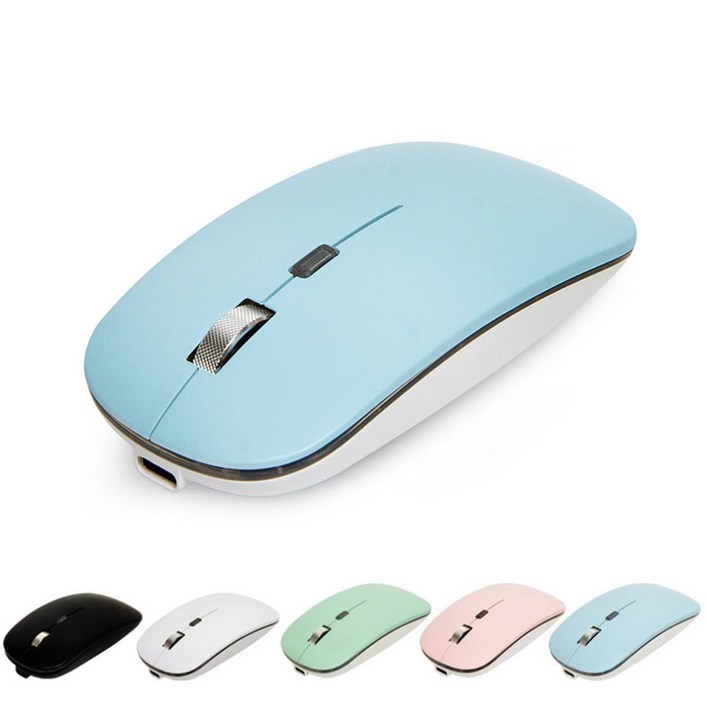 삼성 LG 그램 전용 호환 무소음 무선 블루투스 마우스, 화이트