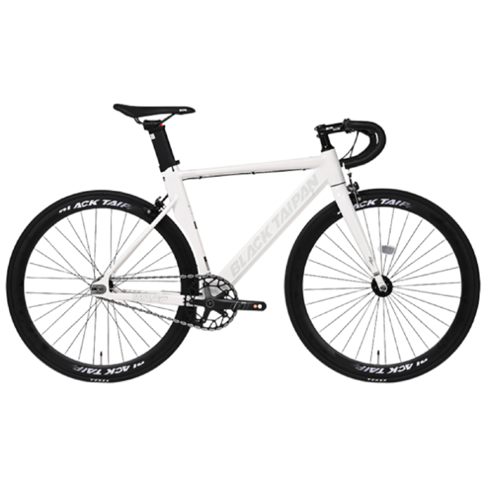 2025 블랙타이판 경량 알루미늄 에어로 픽시자전거 와프 700C 완조립, 1개