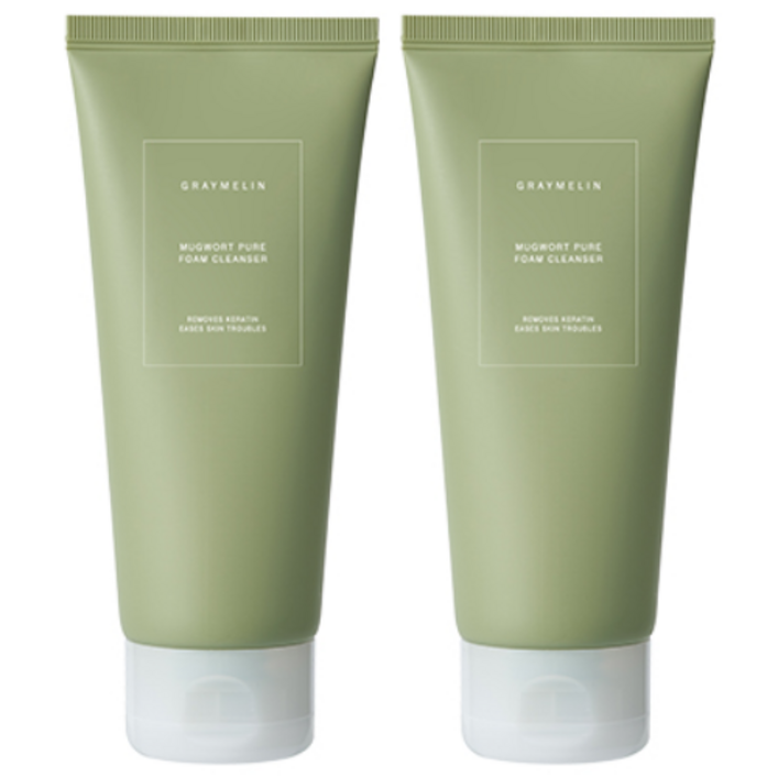 그레이멜린 사철쑥 수분진정 폼클렌징, 2개, 150ml
