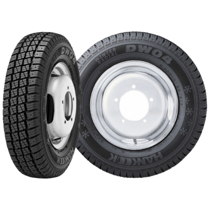 한국타이어 스노우 DW04 14513 8PR / 145 13 8P 포터2/봉고3 스노우타이어 남양주, 의정부, 포천, 내촌, 양주, 1개