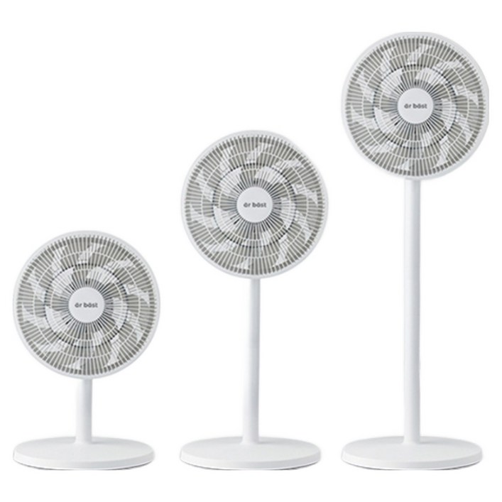 [알바스트] 스탠드 서큘레이터 3단 높이조절 선풍기 수납형