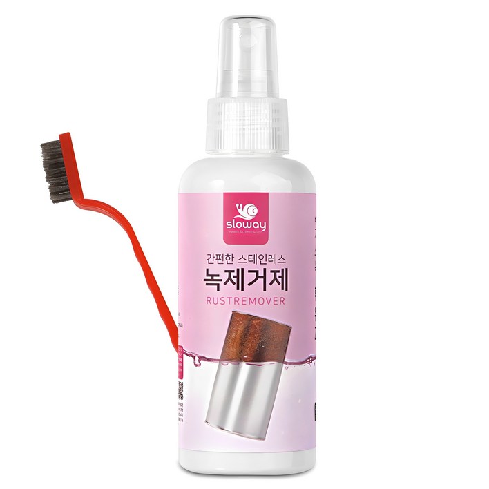 슬로웨이 간편한 스테인레스 녹제거제  브러쉬, 150ml, 1개