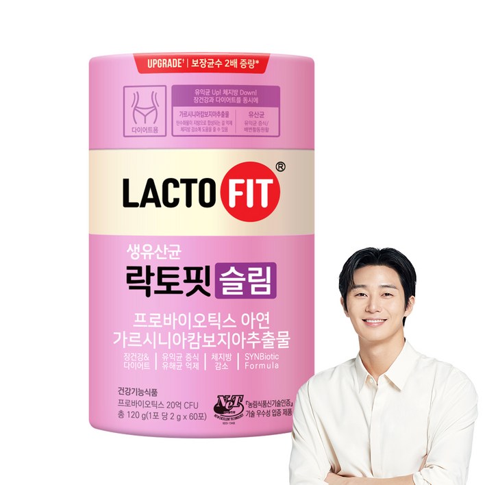 락토핏 슬림 유산균, 60회분, 1개