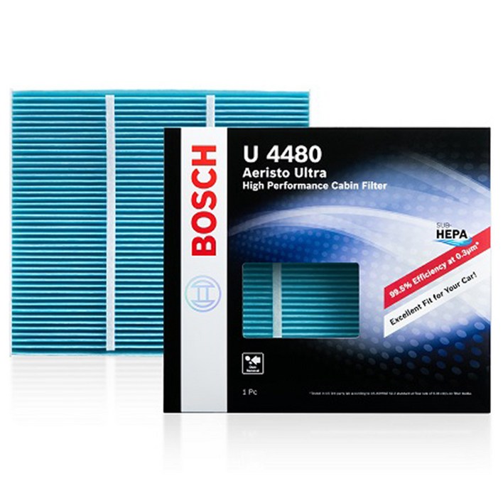 보쉬 에리스토 울트라 에어컨 히터 서브 헤파필터