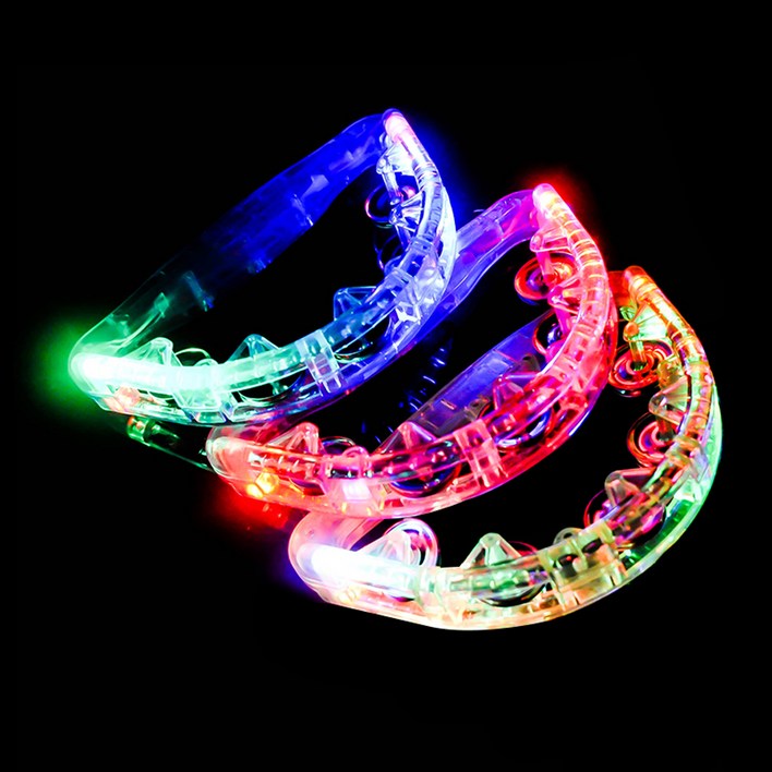 파티쇼 노래방 LED 탬버린