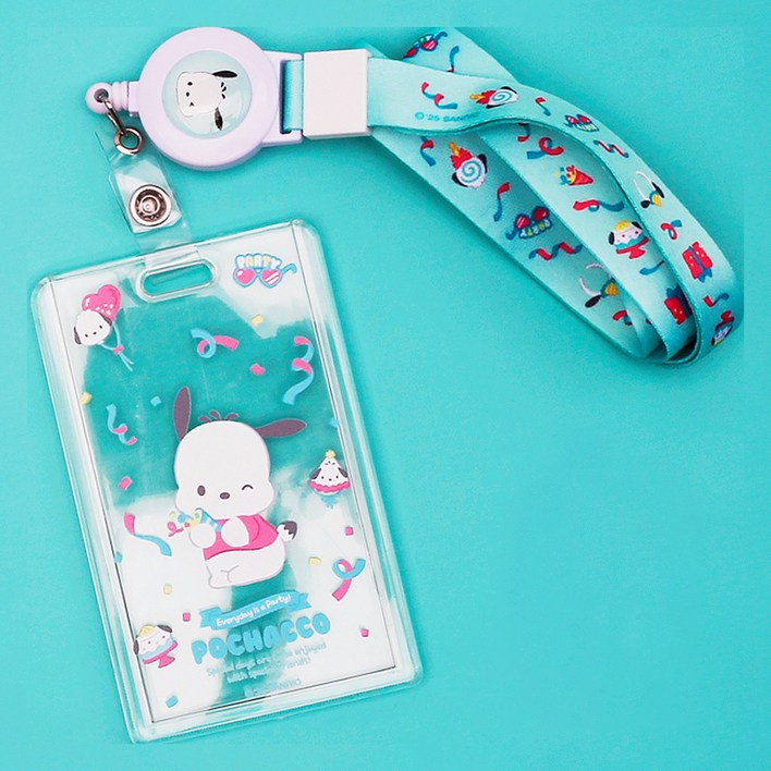 산리오 포차코 목걸이 카드 케이스