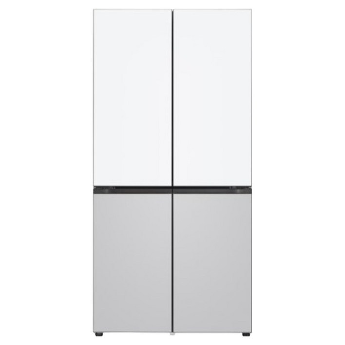 10 환급가전 색상선택형 LG전자 오브제컬렉션 609L 4도어 냉장고 메탈 디오스 AI 상냉장 하냉동 방문설치