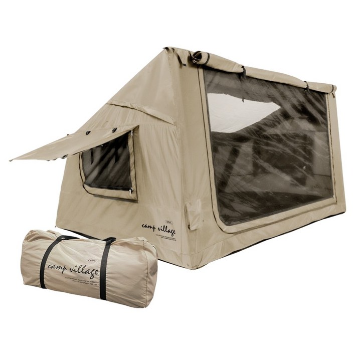 캠프빌리지 루나벨 에어텐트, 베이지, 2인용