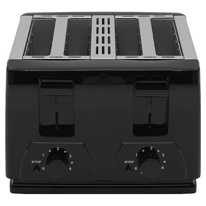 컴스 6단계 굽기조절 4구 팝업 토스터기