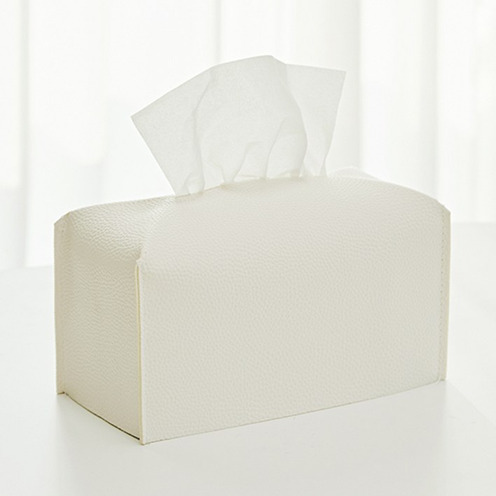 코멧 레더 티슈 케이스