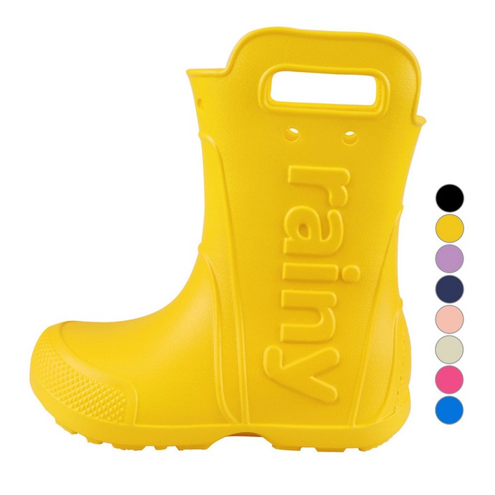 페이퍼플레인키즈 아동 장화 키즈 레인부츠 남아 여아 유아 주니어 초등 어린이 신발 핸들