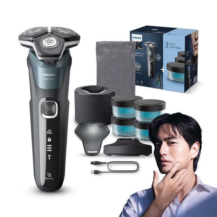 필립스 SkinIQ 5000 시리즈 전기면도기