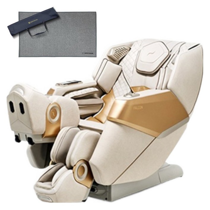 바디프랜드 팔콘 2026 헬스케어로봇 안마의자 + 러그 세트 방문설치