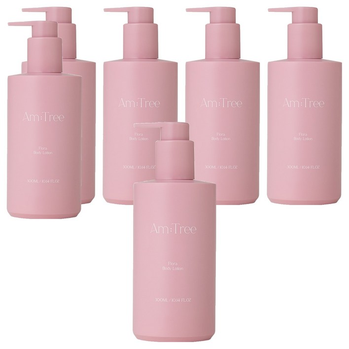 에이엠트리 플로라 바디로션, 300ml, 6개
