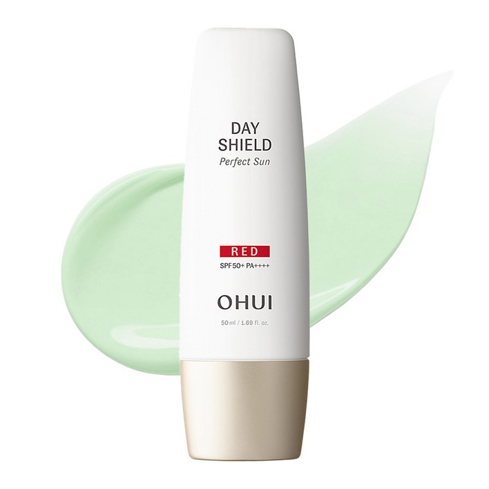 오휘 데이쉴드 퍼펙트 선크림 레드 SPF50+ PA++++