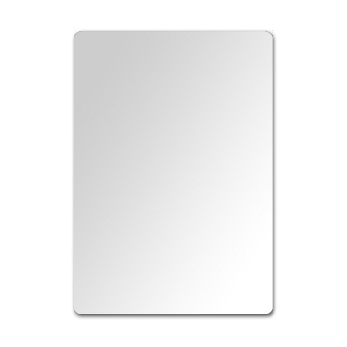 리버그린 라운드 사각 민자 벽걸이 거울 500 x 800 mm 20230516
