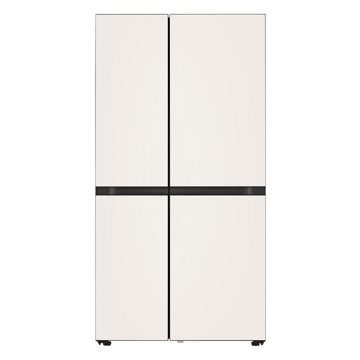 LG전자 디오스 오브제컬렉션 양문형 냉장고 글라스 832L 방문설치