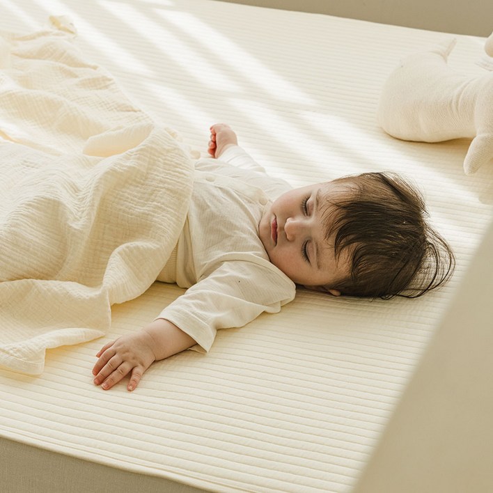 말랑하니 신생아용 방수패드, 바닐라 밀크, 1개