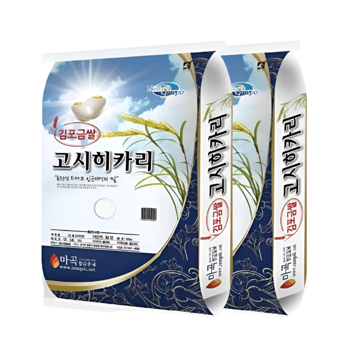 25년 고시히카리 햅쌀석호상회 산지직송 GAP 프리미엄 김포 고시히카리 4kg, 상등급, 1개, 20kg