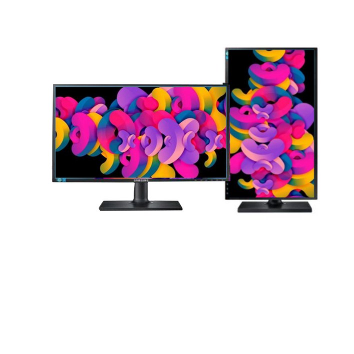 삼성전자 S24C45K S24E45K LED FHD 피벗높낮이 24인치사무업무용 중고, S24E45K, 61cm
