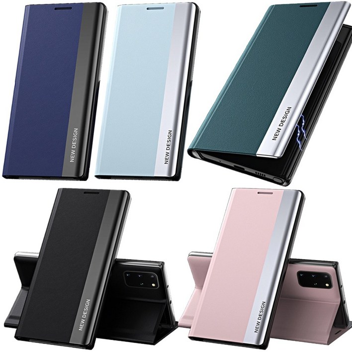 S911 S916 S918 갤럭시 S23 울트라 Ultra + 플러스 정품 스타일 가죽 레더 자석 플립 커버 범퍼 케이스
