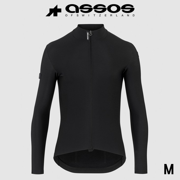아소스 ASSOS 자전거 남자 긴팔상의 MILLE GT 2/3 LS JERSEY C2 BLACK SERIES
