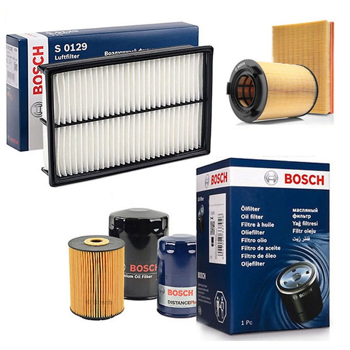 보쉬 코란도 엔진 오일필터  에어 크리너 필터 세트, 1세트, 코란도투리스모 디젤 13년19년 MSF15