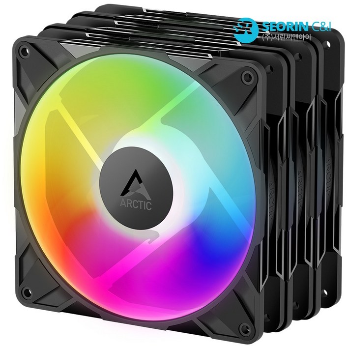 ARCTIC P14 Pro ARGB 블랙 3팩