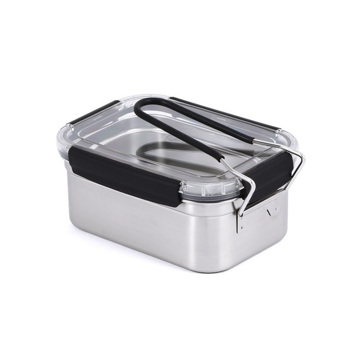 올품락 스텐 캠핑 올인원 반합 밀폐용기 세트 찜망 트레이, 스테인레스, 1개