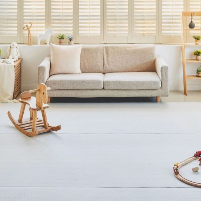 디자인스킨 셀프시공 롤매트 2m 110 x 200 1.6cm - 베이직 그레이 230502