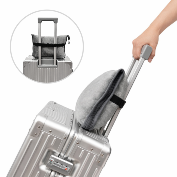 인헨스몰 여행필수 캐리어결합 기내용 담요