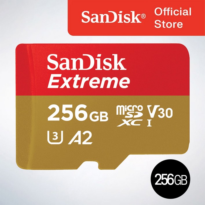 샌디스크코리아 공식인증정품 마이크로 SD카드 SDXC Extreme 익스트림 QXAV