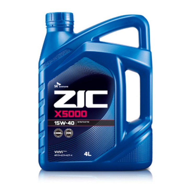 지크 X5000 15W40 4L 디젤 엔진오일