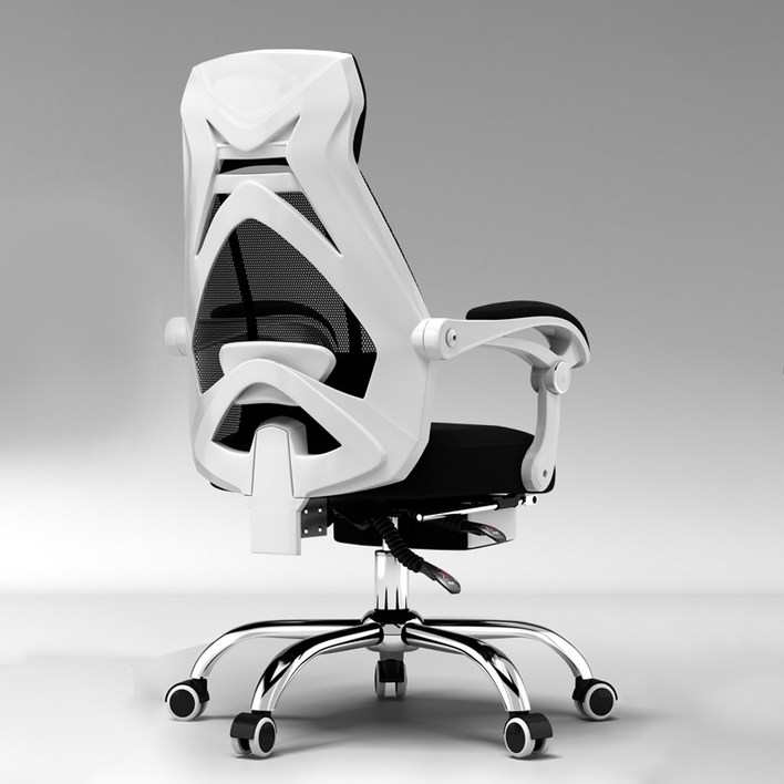 아우스 KOC 컴퓨터의자 사무용의자 학생의자 사무실의자 책상의자 학생의자 공부의자 중역의자 피씨 PC방 편한 대학생 의자추천, KOC03 WHITE