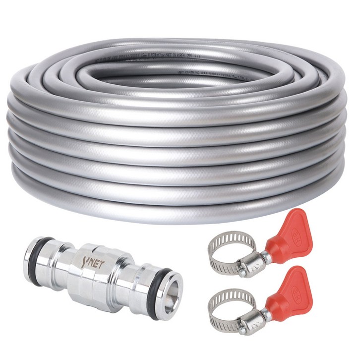 꼬이지 않는 말랑이 연장용 물호스 연장커플링 호스밴드 포함 2M 4M 6M 8M 10M (길이 선택)