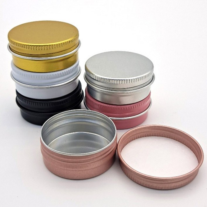 원형 다용도 틴케이스 알루미늄 케이스 소품 보관 6종 택1 b0951