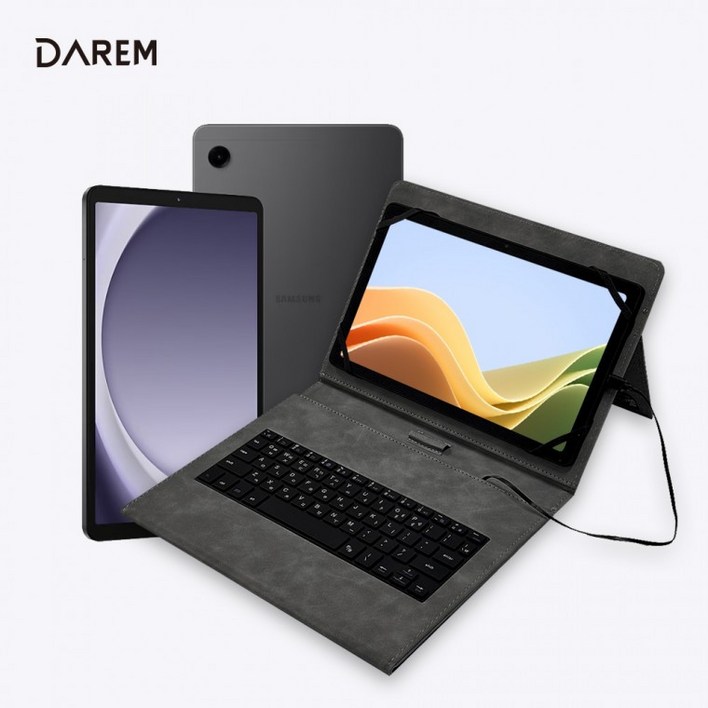 다름 G패드2 3 4 8.0 공용 북커버 731 C타입 키보드 유선 케이스, 상세페이지 참조, 1개