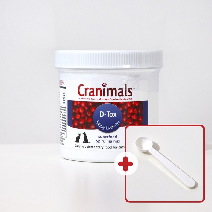 크래니멀스 반려동물 디톡스 슈퍼푸드 영양제 60g, 디톡스, 2개