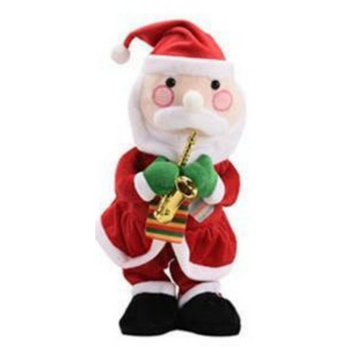 코코몰 크리스마스 춤추는 인형 움직이는 산타 댄싱트리, 42cm, 산타, 1개