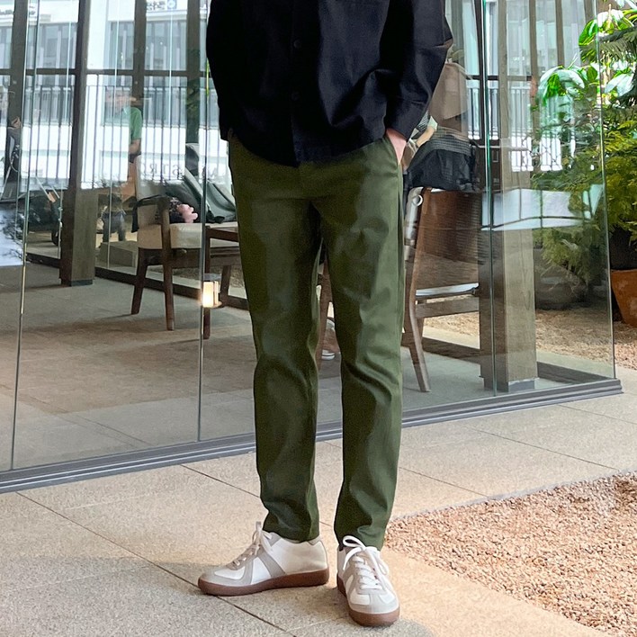 어반플리커 빅사이즈 슈퍼 컴포트 데일리 스판 치노팬츠