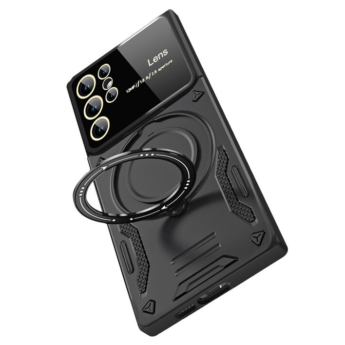 BaiLian 자석 스탠드형 맥세이프 호환 내충격 휴대폰 케이스