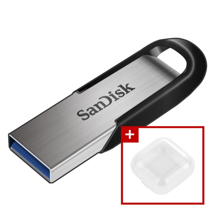 샌디스크 USB 메모리 울트라 플레어 CZ73  미니 보관함 패키지