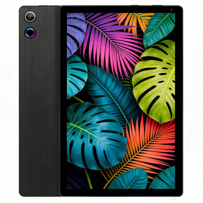 Pixelion 태블릿 10.4인치 20G128G 8코어 태블릿PC 안드로이드 15, WiFi, 128GB, 블랙Black