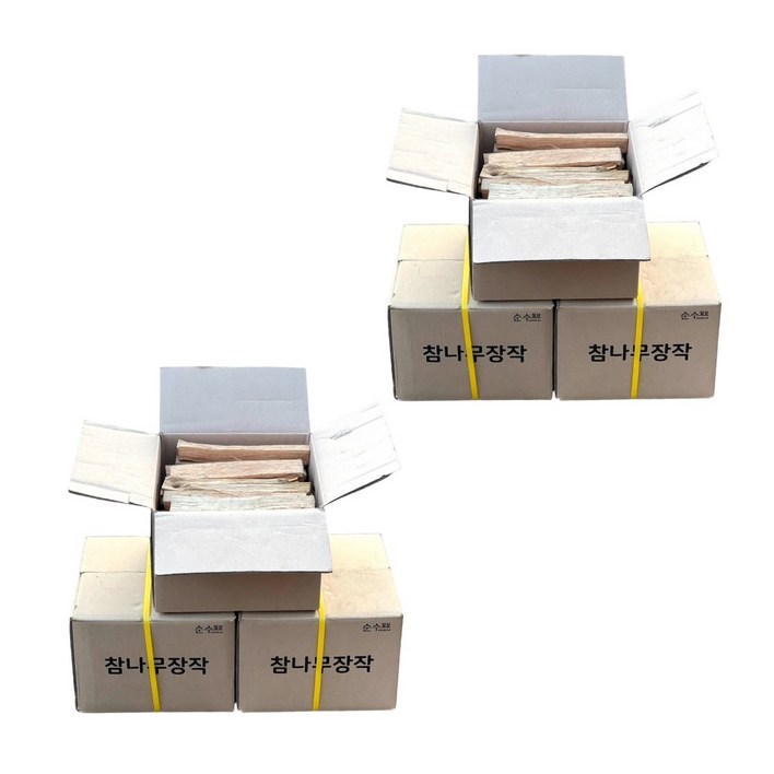 순수일상 참나무장작, 10kg, 2개