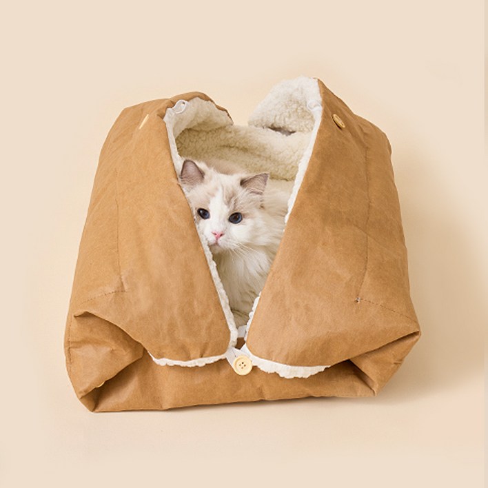 펫쭈 고양이 숨숨집 방석 고양이집 애견방석 쿠션 하우스 강아지 겨울집 하우스