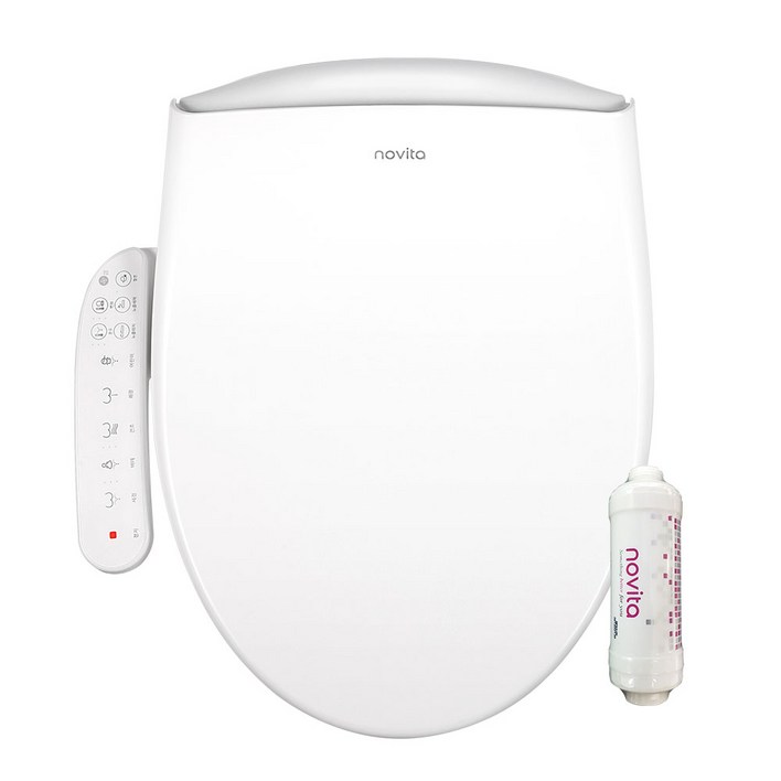 노비타  괘정 건조 키즈 완전방수 탈취가능 풀스테인레스노즐 비데 BDN441H