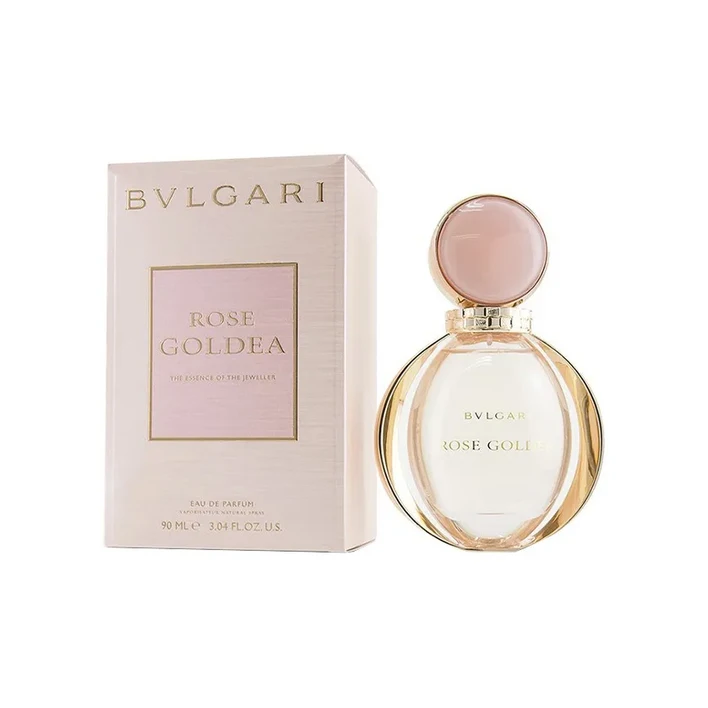 불가리 로제 골덴리 EDP - 베르가못과 장미의 호화롭고 우아한 우디 플로럴, 황금빛 여신 향기